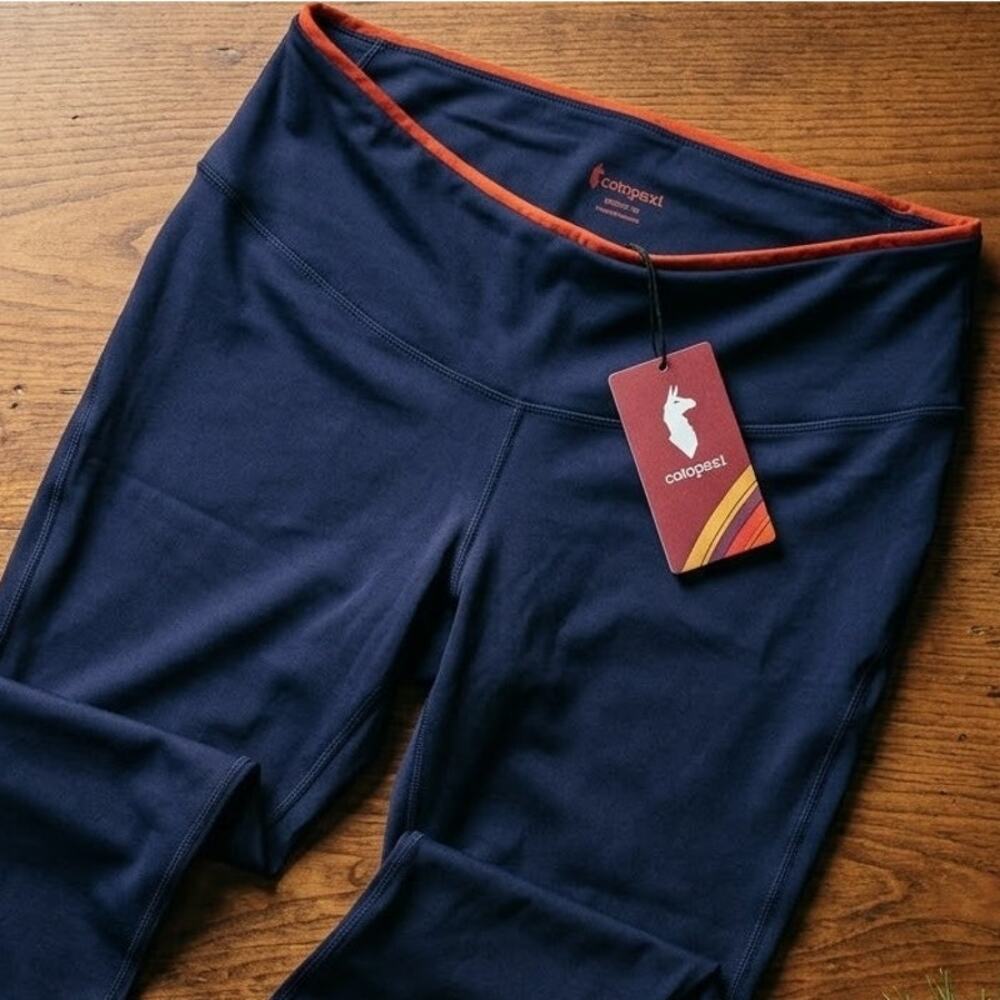 NWT Cotopaxi Mari Leggings Womens 4X Maritime Blue Plus Hiking Granola Girl
